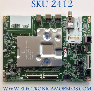 MAIN PARA TV LG 4K UHD SMART TV / NUMERO DE PARTE EBT66631402 / EAX69462206 / 66631402 / EAX69462206(1.0) / PANEL NC550TQG-AAKH1 / MODELO 55UP8000PUA / 55UP8000PUA.BUSYLKR